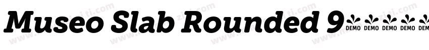 Museo Slab Rounded 9字体转换